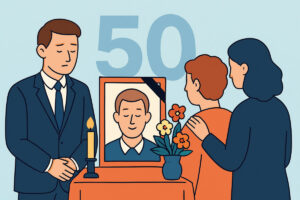 50-vuotis-muistotilaisuus läheisille – käytäntö