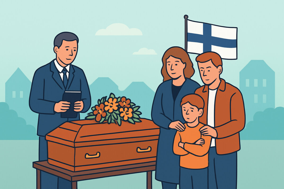 Arkkuhautauksen järjestelyt – käytäntö omaisille Suomessa