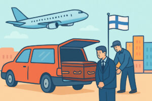Vainajan kuljetus ulkomailta Suomeen – repatriointi